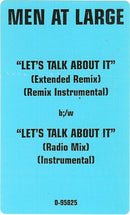 Men At Large - Lets Talk About It (Vinyle Usagé)