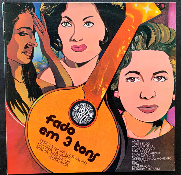 Teresa Silva Carvalho / Helena Tavares / Maria Teresa De Noronha - Fado Em 3 Tons (Vinyle Usagé)