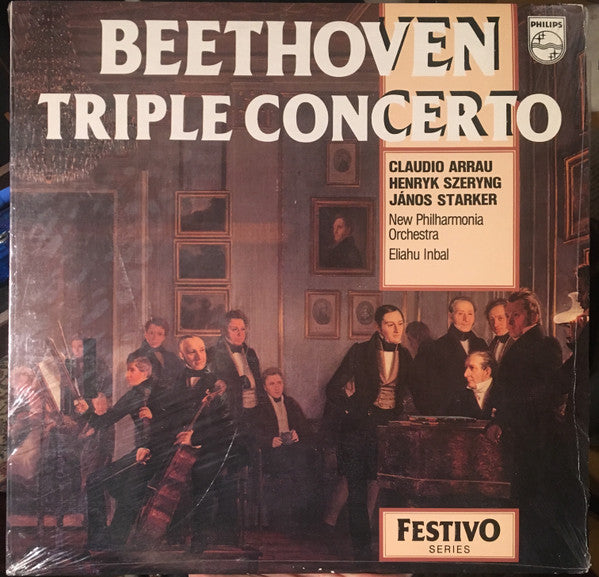 Beethoven / Inbal / Arrau / Szeryng  - Triple Concerto (Vinyle Usagé)