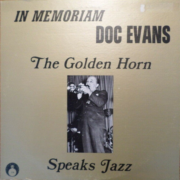 Doc Evans - The Golden Horn Speaks Jazz (Vinyle Usagé)