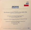 Bach /?Richter - Concerto For Violin / In D / No 1 (Vinyle Usagé)