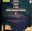 D Indy / Franck / Faure / Capolongo / Bucquet - Symphonie Sur Un Chant Montagnard Francais / Var (Vinyle Usagé)