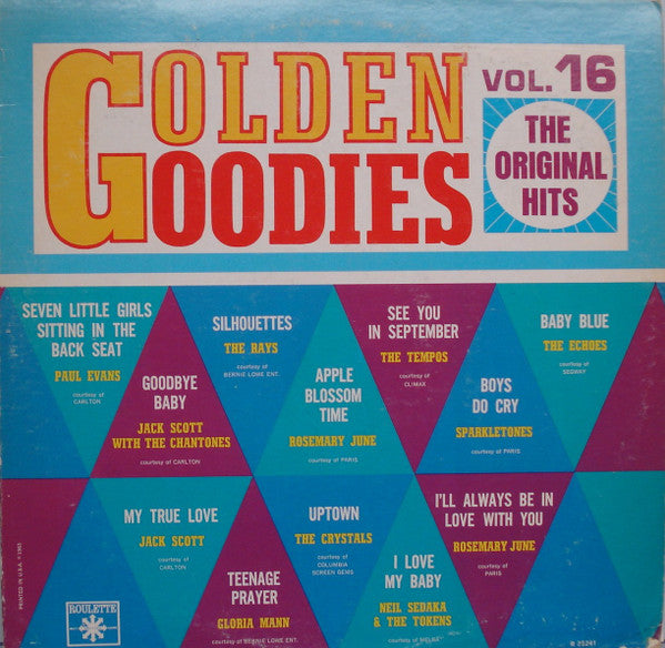 Various - Golden Goodies Vol 16 (Vinyle Usagé)