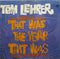 Tom Lehrer - That Was The Year That Was (Vinyle Usagé)