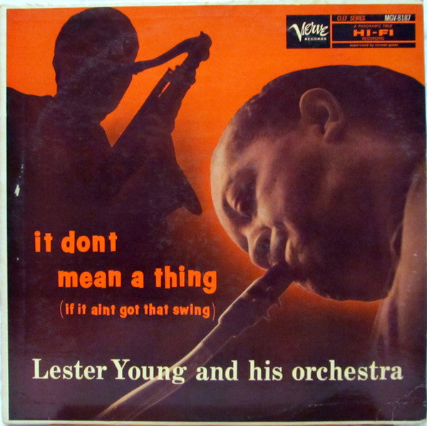 Lester Young - It Don't Mean A Thing (If It Ain't Got That Swing) (Vinyle Usagé)