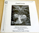 Lewin / Glickman - Innocence And Experience: A Cycle Of Songs From Poems By William Blake / Music For The New Family Of Violins (Vinyle Usagé)