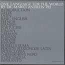 Dr Mario A Pei - One Language For The World (Vinyle Usagé)
