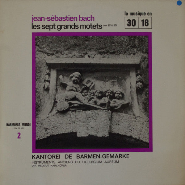 Bach / Kahlhofer - Les Sept Grands Motets Vol 2 (Vinyle Usagé)