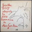 Berthe Bovy - Interprete La Voix Humaine De Jean Cocteau (Vinyle Usagé)