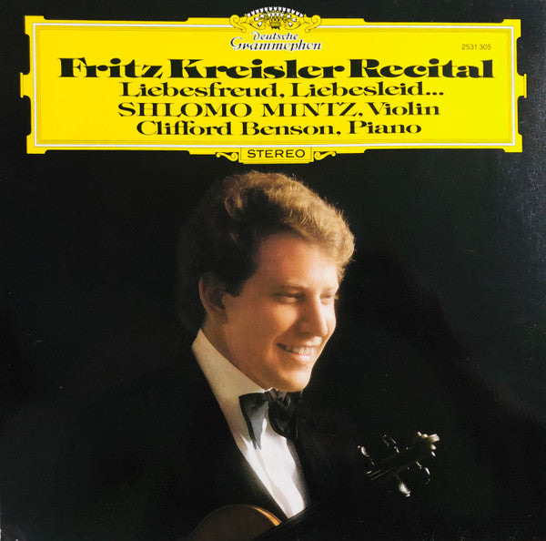 Kreisler / Mintz / Benson - Fritz Kreisler Recital (Vinyle Usagé)