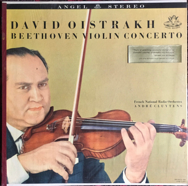 Beethoven / Cluytens / Oistrakh - Violin Concerto in D Major (Vinyle Usagé)