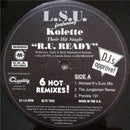 LSU / Kolette - RU Ready (Vinyle Usagé)