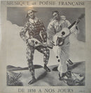 Various - Musique Et Poesie Francaise De 1850 A Nos Jours (Vinyle Usagé)