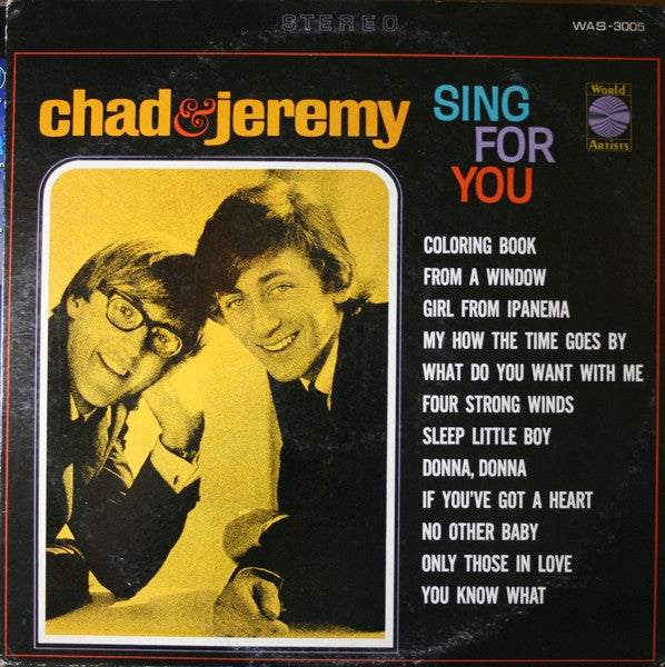 Chad & Jeremy - Sing For You (Vinyle Usagé)