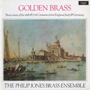 Various - Golden Brass (Brass Music Of The 16th & 17th Centuries From England Italy & Germany) (Vinyle Usagé)