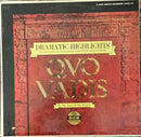Soundtrack - Miklos Rozsa: Quo Vadis (Dramatic Highlights ) (Vinyle Usagé)