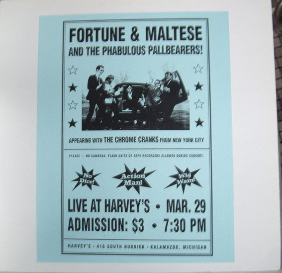 Fortune And Maltese / The Phabulous Pallbearers - Live At Harveys (Vinyle Usagé)