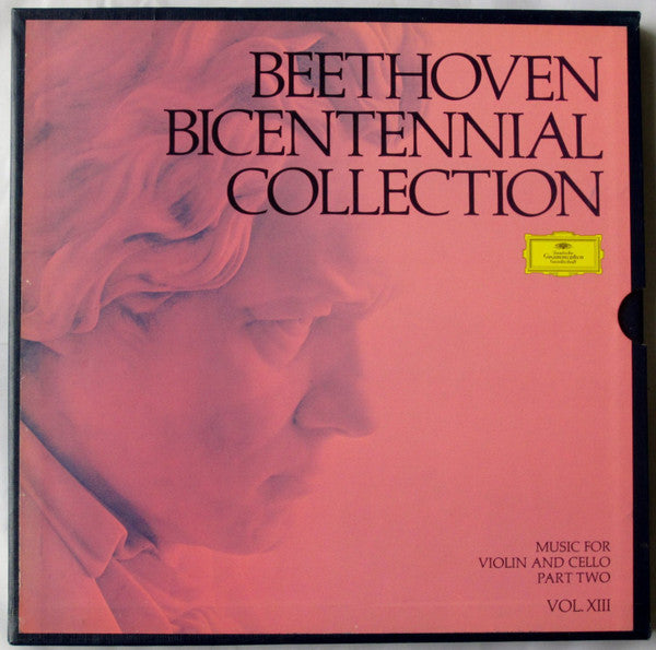 Beethoven / Kempff / Fournier - Music For Violin And Cello Part Two (Vinyle Usagé)