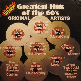 Various - Greatest Hits Of The 60s Original Artists (Vinyle Usagé)