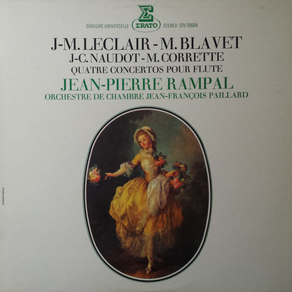 Various / Paillard / Rampal - Quatre Concertos Pour Flute (Vinyle Usagé)