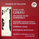 Lekeu / Strauss - Deuxieme Etude Symphonique / Fantaisie Contrapuntique / Symphonic Poems (Vinyle Usagé)