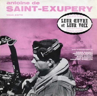 Antoine de Saint-Exupery - Vous Parle (Vinyle Usagé)