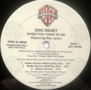 Eric Benet - When You Think Of Me (Vinyle Usagé)