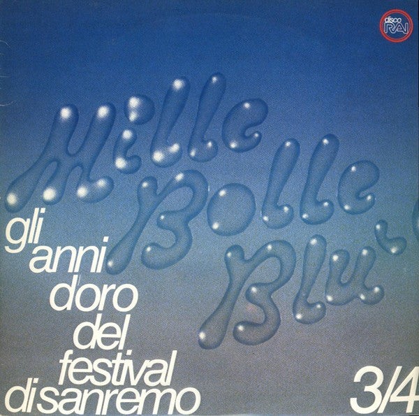 Various - Mille Bolle Blu 3/4 (Vinyle Usagé)