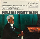 Rachmaninoff / Liszt / Reiner / Wallenstein / Rubinstein - Concerto No 2 / Concerto No 1 (Vinyle Usagé)
