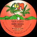 Barry Brown / Kojak And Liza - Them A Fight / Bam Bam (Vinyle Usagé)