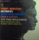 Beethoven / Serkin - Third Piano Concerto / Choral Fantasy (Vinyle Usagé)