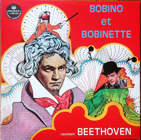 Bobino Et Bobinette - Racontent Beethoven (Vinyle Usagé)