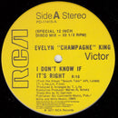 Evelyn Champagne King - I Dont Know If Its Right (Vinyle Usagé)