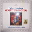 Dufay / Dunstable / Pro Cantione Antiqua London - Motetten (Vinyle Usagé)