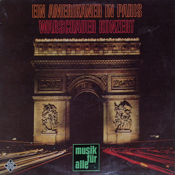 Various / Andre / Wal-Berg - Ein Amerikaner In Paris / Warschauer Konzert (Vinyle Usagé)