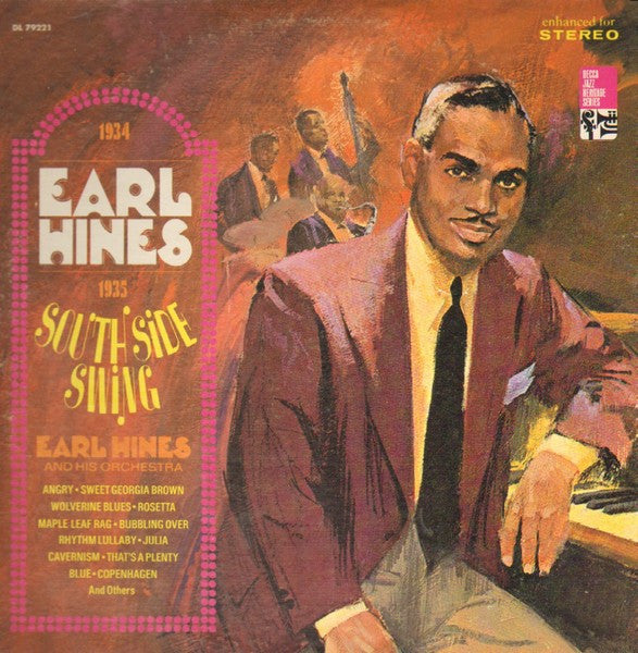 Earl Hines - South Side Swing : 1934:1935 (Vinyle Usagé)