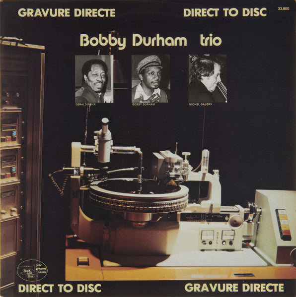 Bobby Durham - Bobby Durham Trio (Vinyle Usagé)