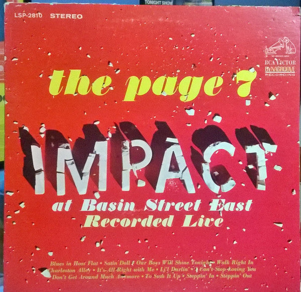 Page 7 - Impact At Basin Street East (Vinyle Usagé)