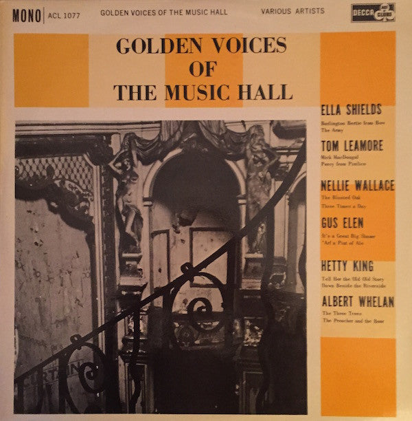 Various - Golden Voices Of The Music Hall (Vinyle Usagé)