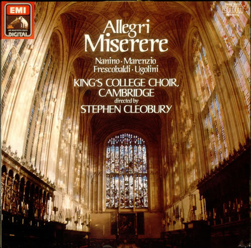 Various / Cleobury - Miserere / Various (Vinyle Usagé)