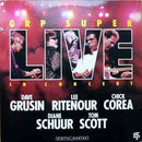 Dave Grusin / Lee Ritenour / Chick Corea / Diane Schuur / Tom Scott - GRP Super Live in Concert (Vinyle Usagé)