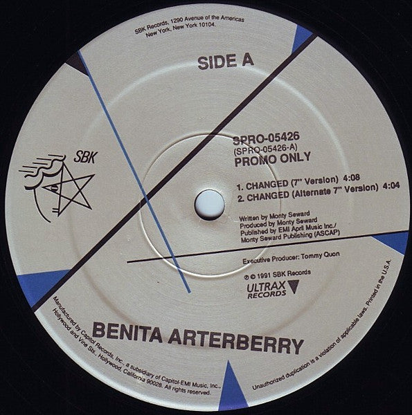 Benita Arterberry - Changed (Vinyle Usagé)