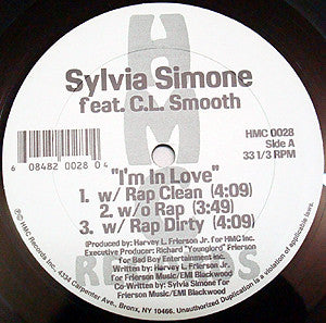 Sylvia Simone Feat CL Smooth - I'm In Love (Vinyle Usagé)