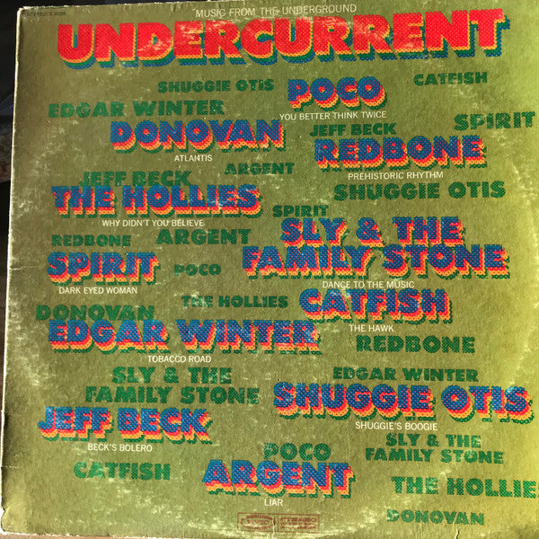 Various - Undercurrent (Vinyle Usagé)