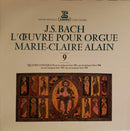 Bach / Alain - L'oeuvre Pour Orgue Vol 9 (Vinyle Usagé)