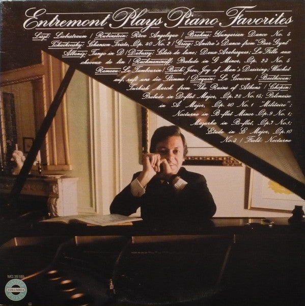 Various / Entremont - Entremont Plays Piano Favorites (Vinyle Usagé)