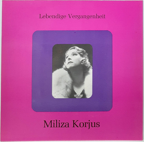 Various / Korjus - Miliza Korjus II (Vinyle Usagé)