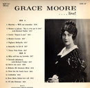 Grace Moore - Grace Moore Live! (Vinyle Usagé)