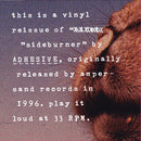 Adhesive  - Sideburner (Vinyle Usagé)