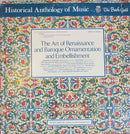 Various - The Art Of Renaissance And Baroque Ornamentation And Embellishment (Vinyle Usagé)